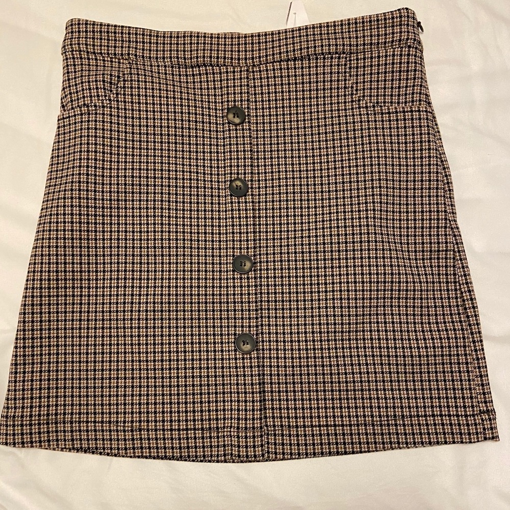 Plaid Skirt